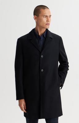 Regular Fit Coat With Recycled Wool 52