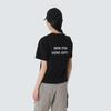 Cotton Women's Lettering Short-Sleeve T-Shirt Black (S26MWFTS65)