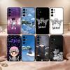 J-Junior H S-Sad Boyz Phone Case Black Silicone Soft For Samsung S25,S24,S21,S22,S23,S30,Ultra,S20,Plus,Fe,Lite
