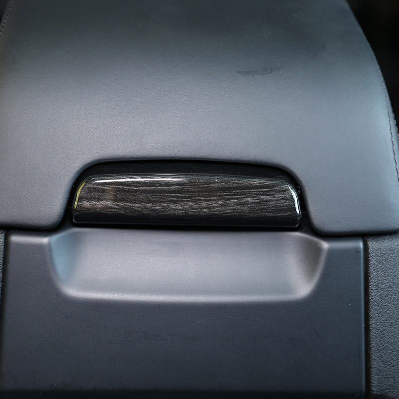 Car styling ABS Black Car Armrest Box Cover Switch Sticker For Land Rover Discovery 3 Discovery 4 LR3 LR4 04-16 Car Accessories