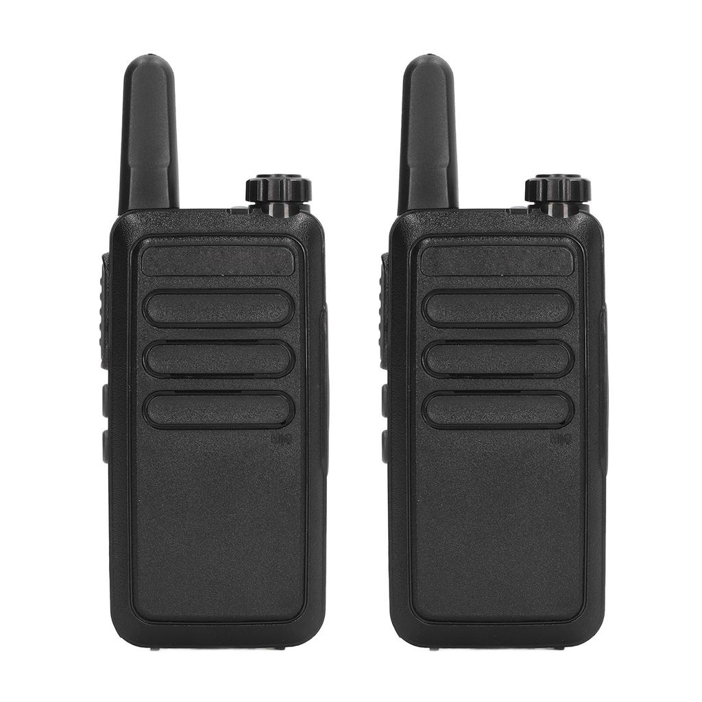 Walkie Talkies 2W 400 to 470MHz USB Charging Small Portable Handheld Walkie Talkies for Factories