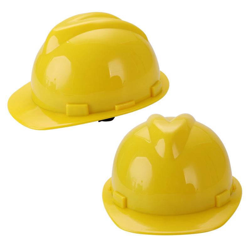 1 Piece Durable Construction High Strength Working Helmet Impact Resistant Shockproof Full Brim Hard Hat Protective Helmet