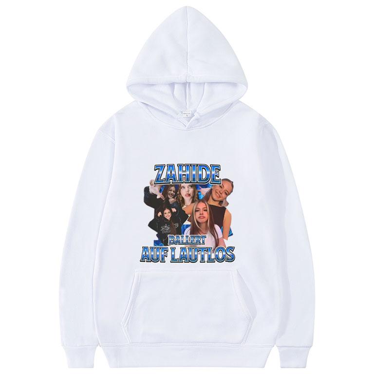 Zahide Ballert Auf Lautlos 2026 Hoodie Unisex Clothing Fashion Casual Fleece Cotton Pullover Vintage Oversized Hoodies