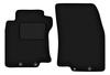 Front Mats Black For: Nissan X-Trail III T32 7 Seater (2014-2017)