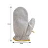 2PCS Kitchen Wire Cleaning Cloths Waterproof Thicken Dishwashing Gloves Pots Stove Top Non-Scratch Dishes Rags Household