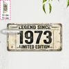 Tin Sign  Vintage Durable Metal Plaque Wall Decor Home Office Bar Man Cave Craft Room Tokyo City Birth Year License Plate Wa
