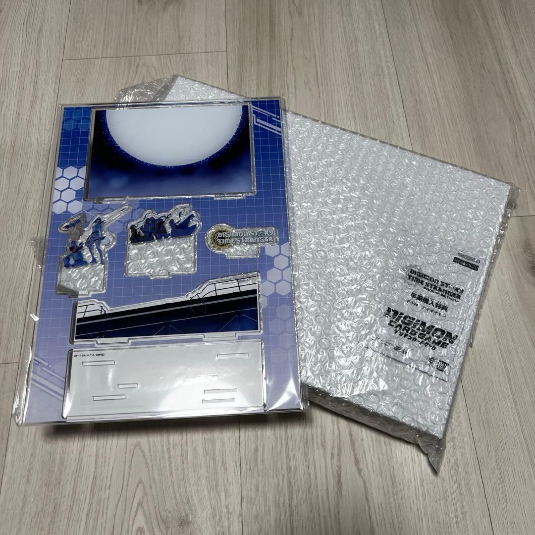 Used Digimon Story Time Stranger Original Pub Mirror Promo Set