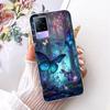 For Vivo V21E V 21 E V2061 V2055 Case Soft Silicone TPU Protective Butterfly Phone Case For VivoY73 2021 V21 E 4G 5G Cover Coque