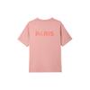 Jordan Paris Saint-Germain Round Neck Pullover Fashion Versatile Short Sleeve T-Shirt Women T-Shirt Rust-Pink FV7749612