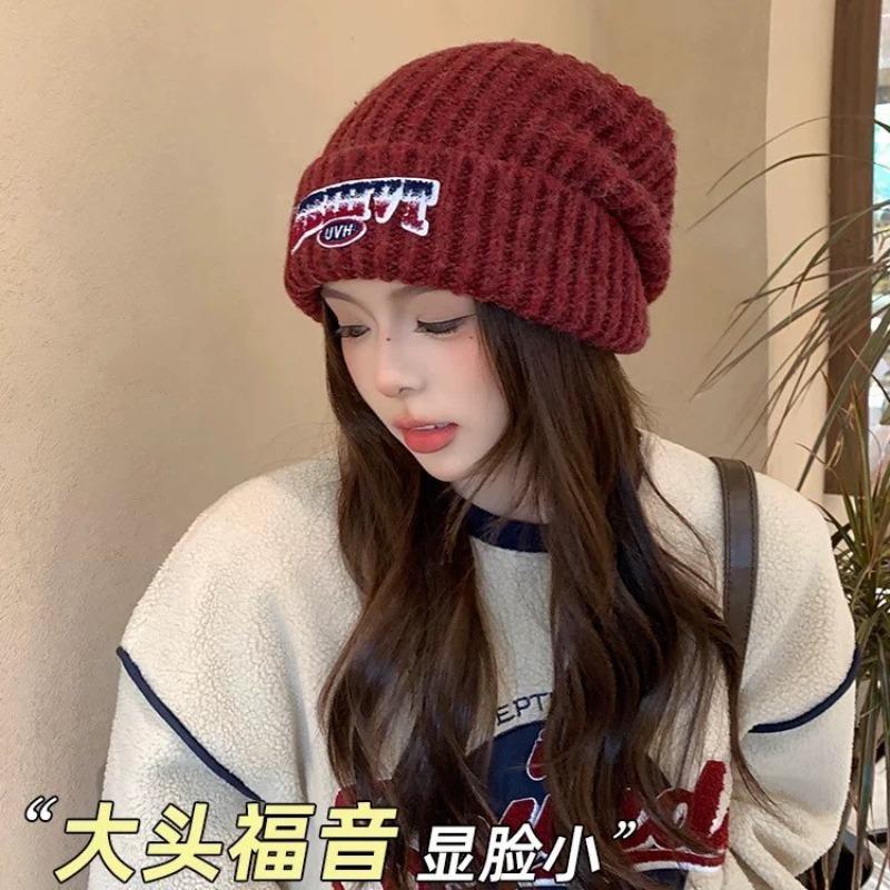 New Trend Knitted Hat Children's Winter Thickened Warm Student Couple Versatile Ear Protector Wool Hat