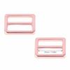 10pcs Wear Resistant Tri-Glide Slide Buckle Durable Metal Adjustable Buckle  DIY Project