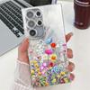 Small Floral Imd Hard Shell Summer Suitable for Samsung S25S24 Ultra Mobile Phone Case with Lens Film A16A56 Japanese and Korean