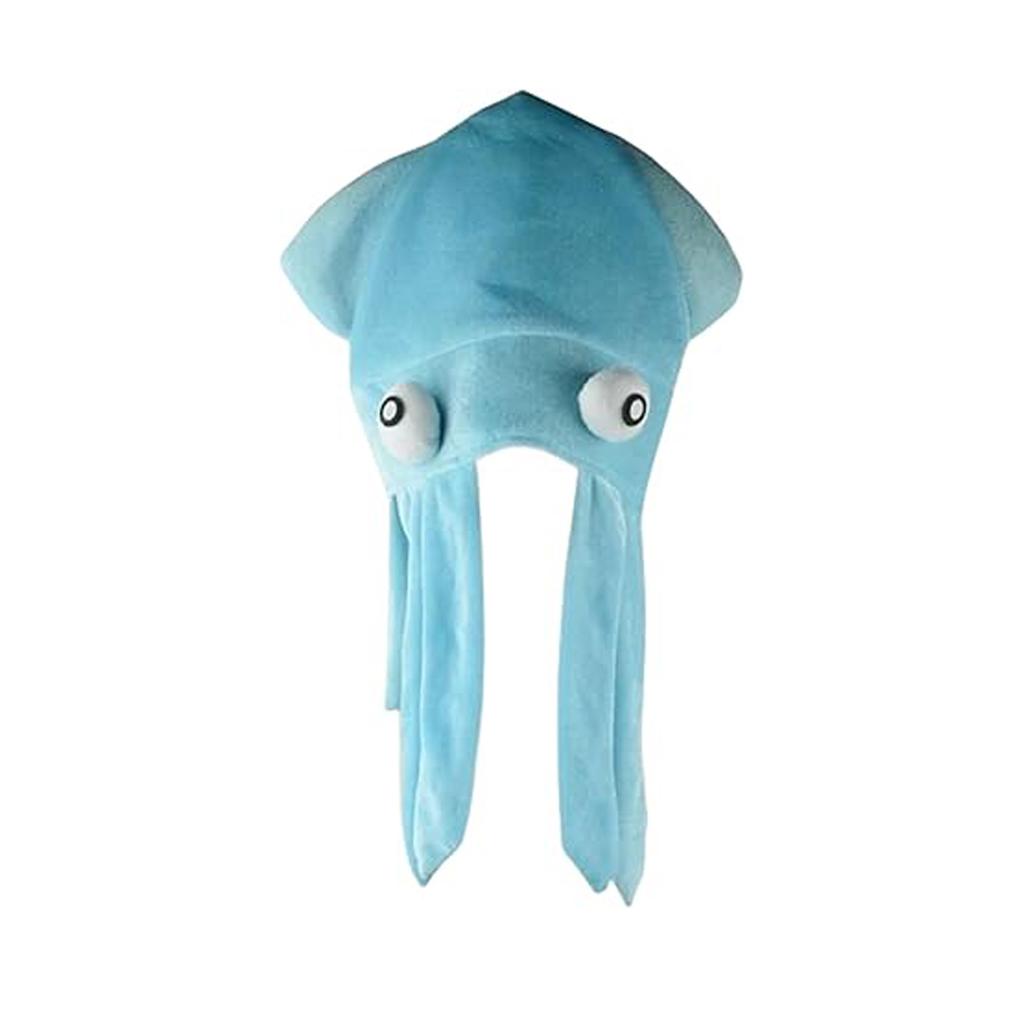 2025 New Headgear Halloween Costume Hat Squid Sea Animal Halloween Funny Hat Multicolored Props Photograph Octopus Hat