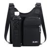 Men's Large Capacity Crossbody Sling Bag - Outdoor Casual Kettle and Mobile Holder, Water Bottle Bag, Oxford Cloth Single Shoulder Bag
