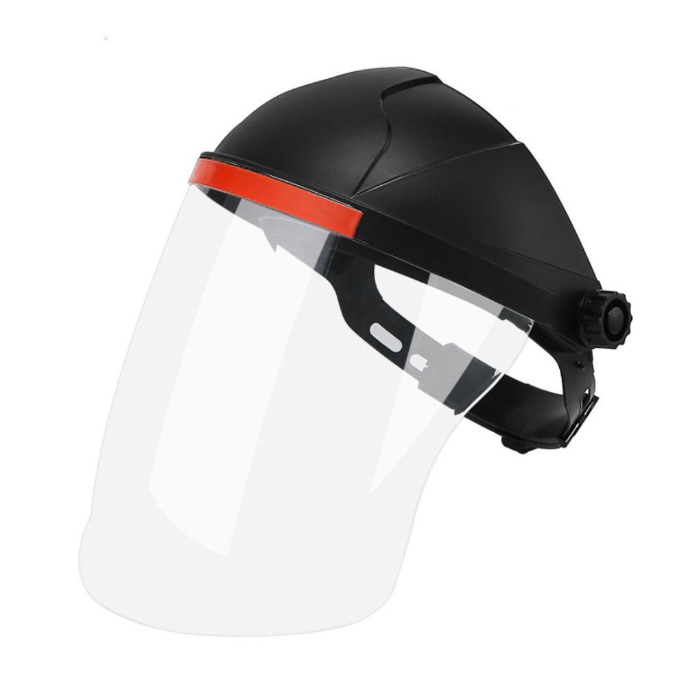PC Plastic Welding Protective Mask Anti Splash Flip Front Visor Protective Face Cover Full Protection Anti-UV Face Mask
