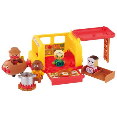 First House Doll Exciting Camper 2 Years Old and Anpanman's Set, (target Age Over)