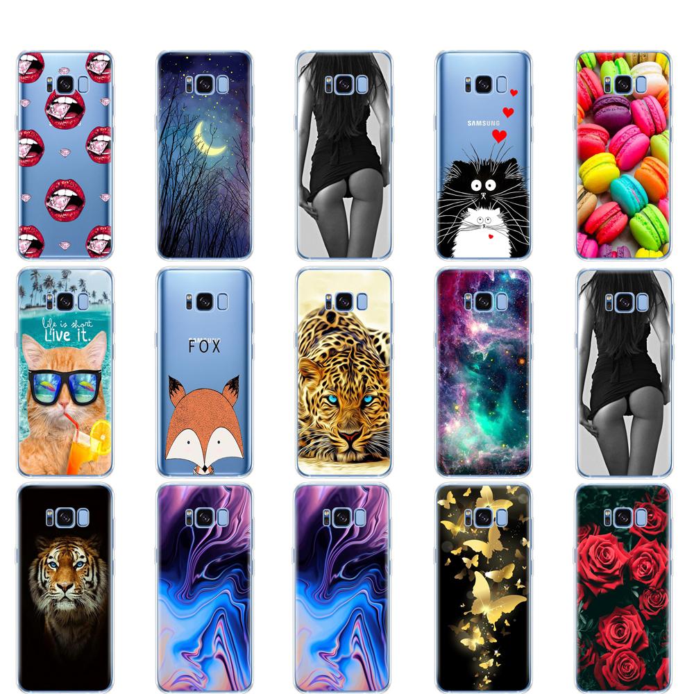 Чохол для Samsung Galaxy S8 PLUS Soft Silicon TPU Case Cover For Samsung S8 Plus Cover Full 360 Protective Protective Back Cover