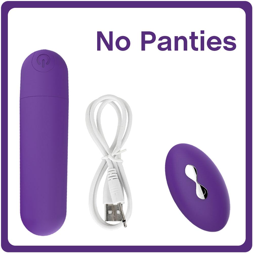 Vibrating Panties 10 Function Wireless Remote Control Rechargeable Bullet Vibrator Strap On Underwear Vibrator for Women Sex Toy
