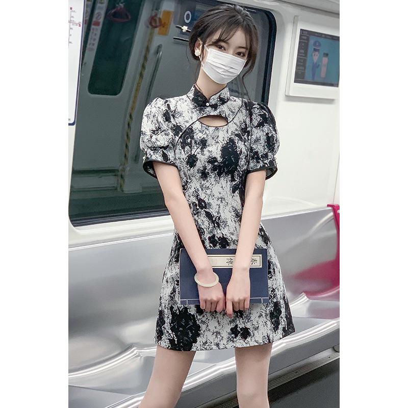 Petite Chinese Qipao: Summer 2025 Daily Wear Niche Dress for Young Women