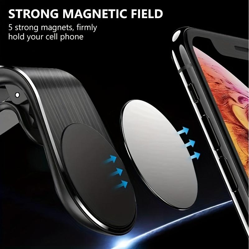 1Pc L-shaped magnetic mobile phone holder, used for car GPS navigation, out of trend mobile phone holder