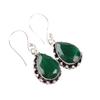Gemma Onice Verde Gioielli in Argento Sterling 925 Orecchini 1.41" Per Regalo di Matrimonio EE-97-21