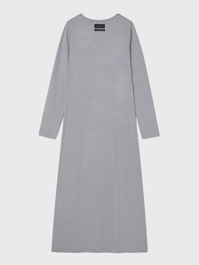 Jabhwalum Maxi Tag Dress, (Heather Gray)