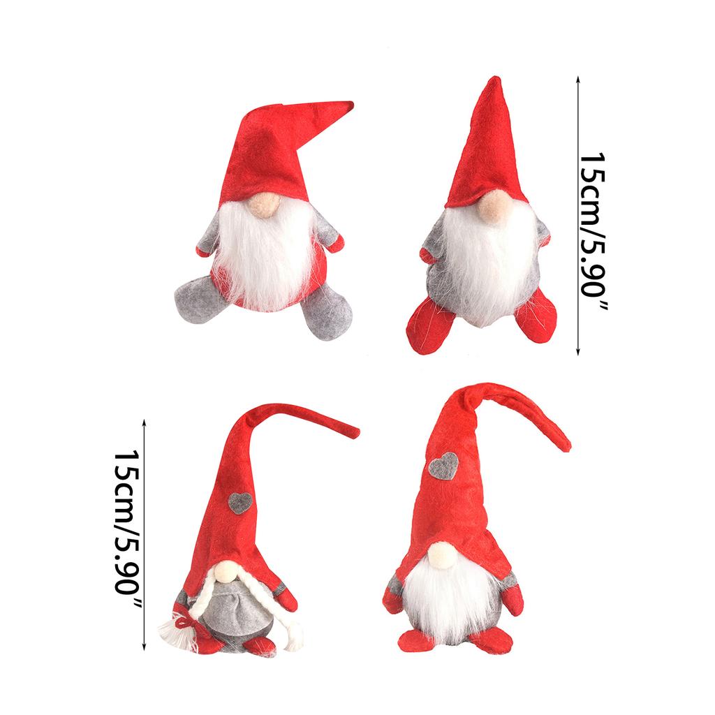 Wichtel-Anhänger Gesichtslose Puppe Wichtel Plüsch Geschenke für Dekorationen Feiertagsgeschenke, Schwedische Figuren Stehender Elf Deko