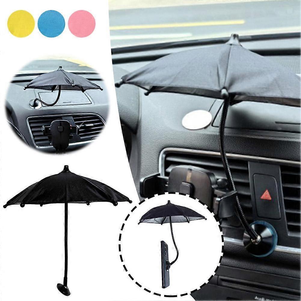 Parasole Mini Ombrello Magnetico per Cellulare da Auto Con Protezione Solare Manico Morbido