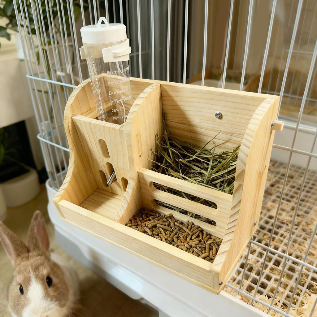 Krmítko na seno pro morče, dávkovač krmiva, úložný prostor pro malé domácí mazlíčky, pro každodenní použití, multifunkční, snadné