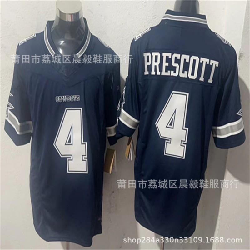 NFL Cowboys Mens Rugby Jersey 11 Parsons 7 88 15 Embroidered Football Shirt