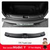 Tesla Model Y Door Sill Scuff Plates - Anti-Step TPE Welcome Pedals