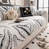Warm Sofa Cover Cloth Thickened One Piece Laying Anti Slip Sofa Cushion Cover Soft and Comfortable In Autumn and Winter Seasons