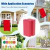 2pcs Magnetic Flag Holders Weights Quick Install Prevents Gutters Snags Maintains Flag Display Outdoor Garden Windproof
