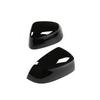 For BMW X5 F15 G05 2014- Rearview Mirror Cap Cover Exterior Side Rearview Mirror Cap Trim Parts - Black