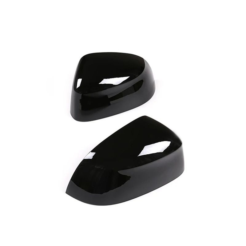 For BMW X5 F15 G05 2014- Rearview Mirror Cap Cover Exterior Side Rearview Mirror Cap Trim Parts - Black