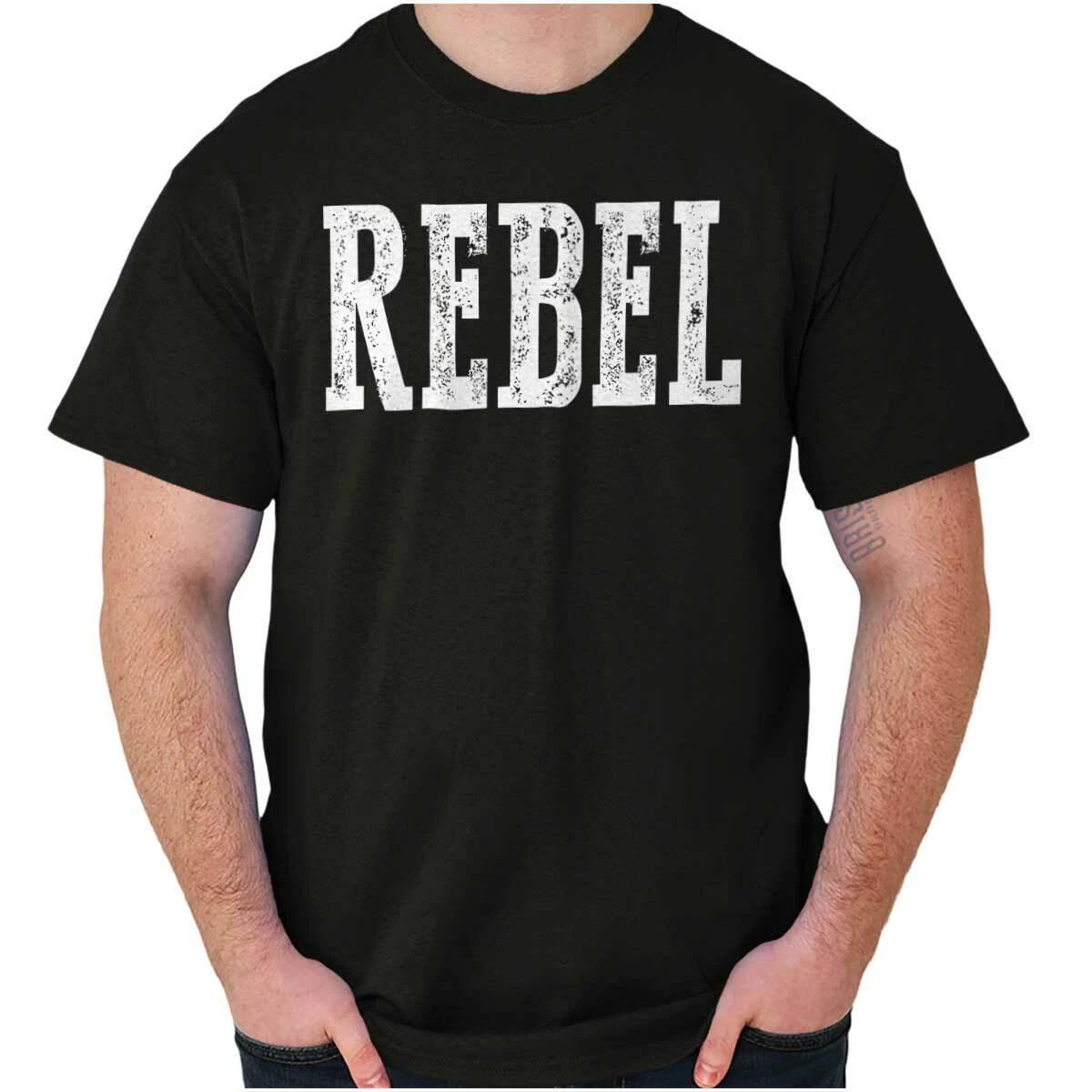 Rebel Troublemaker Attitude Personality Sass Womens or Mens Crewneck T Shirt Tee XXXL