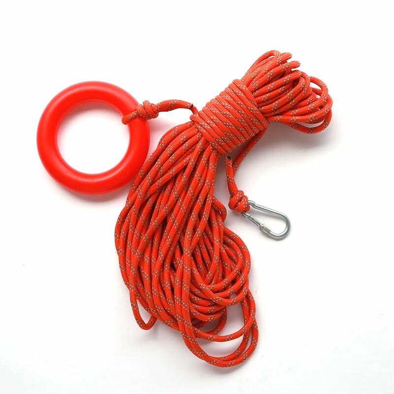 Water Rescue Floating Safety Rope with Hook CN plug (adapter included)