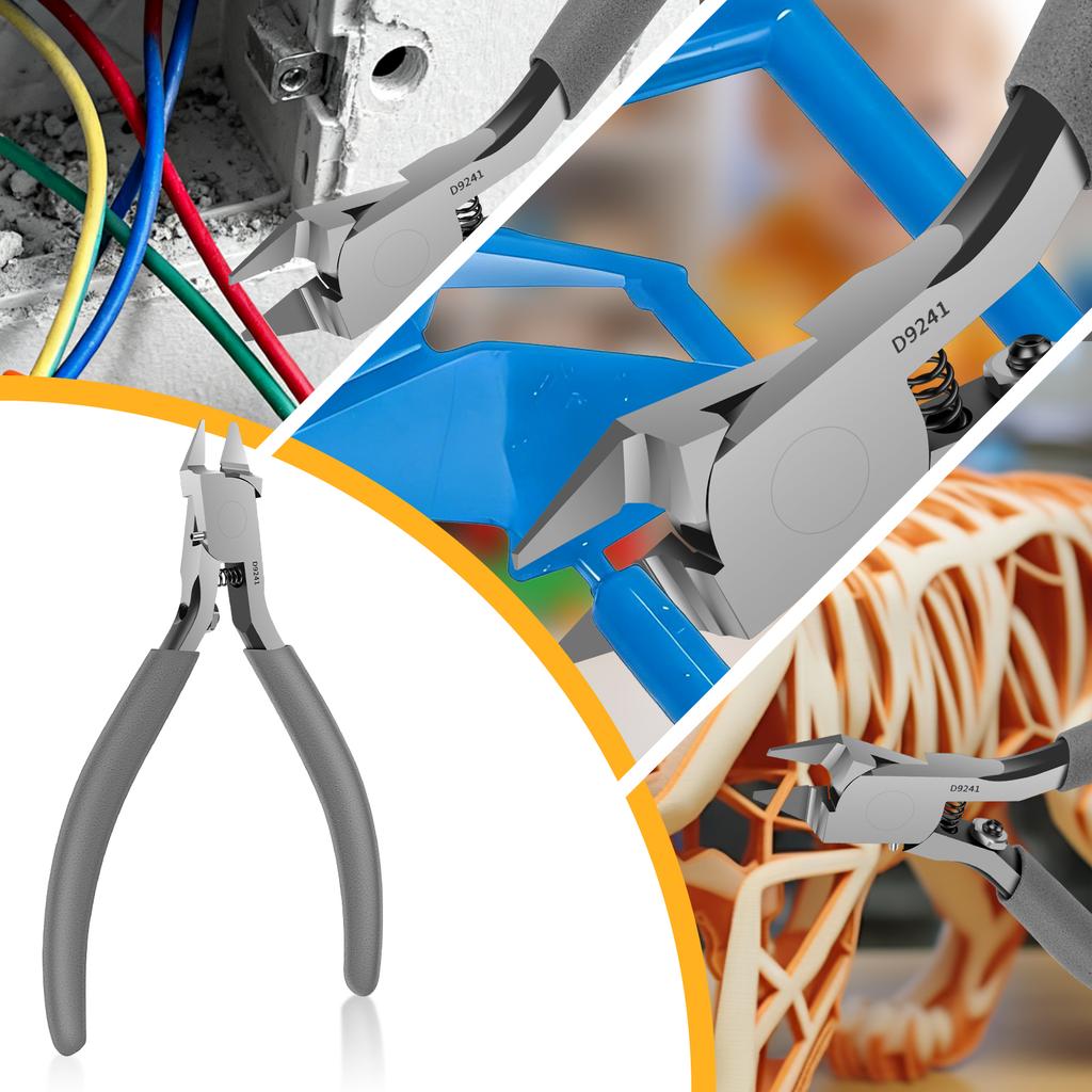 1 Stück Präzisions-Modellzange Ultra-dünne Einzelklinge Kunststoff- und Harz-Modellschneider Werkzeuge mit ergonomischem Griff für Anfänger Modelle