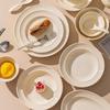 KANGMO 12-inch Oval Ceramic Fish Plate
