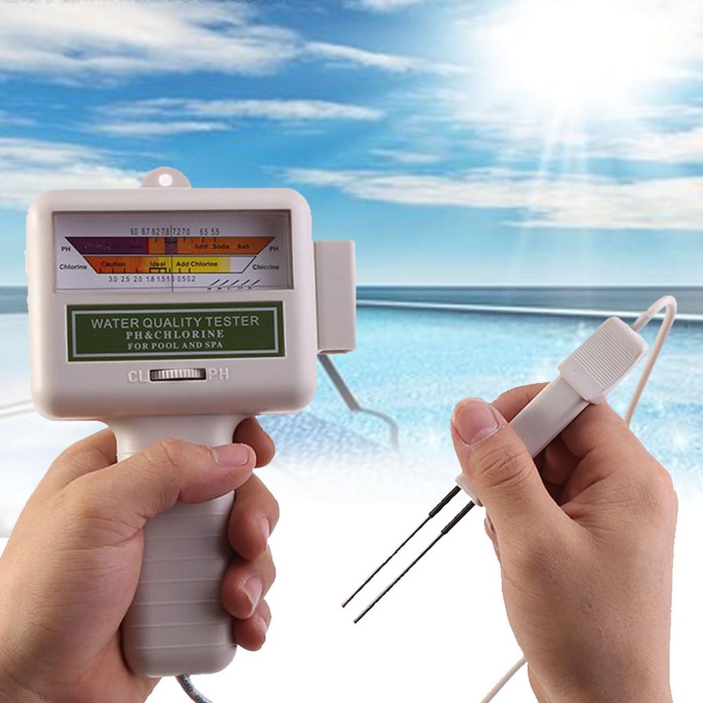 Portable Water Quality Analyzer PC101 PH CL2 Chlorine Tester Level Meter PH Tester for Swimming Pool Spa Monitor New