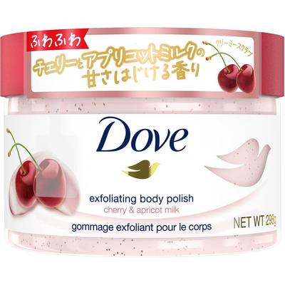 Sugar Unilever Pink Creamy Scrub Cherry   Apricot Milk 298g