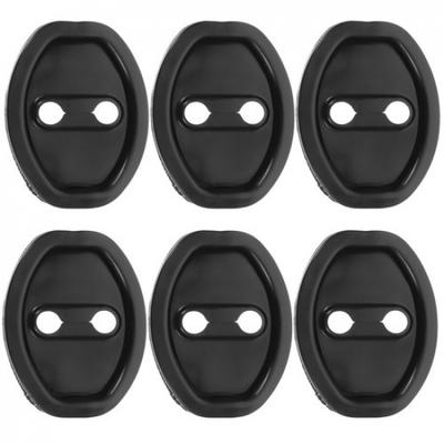 6 Pcs Car Door Cover Anti-shock Silicone Pads Guard Latch Protective