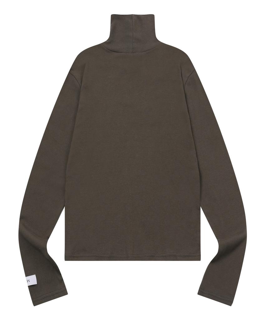 Mucent Maca Turtleneck Long Sleeve Tee (3 Colors)