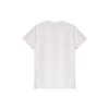 Coach Einfaches Basic Kurzarm-T-Shirt Damen Oberteile Beige C8786-WHT