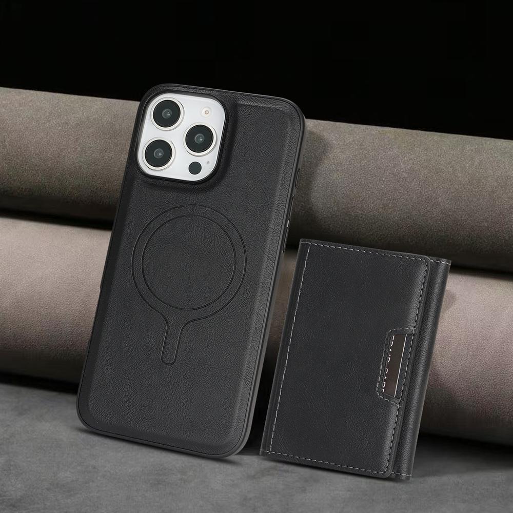 2 in 1 Detachable Magsafe Case for IPhone 17 Air 16 Promax15 Plus 14 Pro 13 Pro Max 12 Magnetic 7 Card Slots Holder Phone Cover