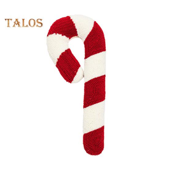 Рождественская подушка в форме сердца конфеты яркий цвет праздничная новогодняя вечеринка спальня гостиная диван украшение для автомобиля подушка реквизит для фотосъемки 1394₽