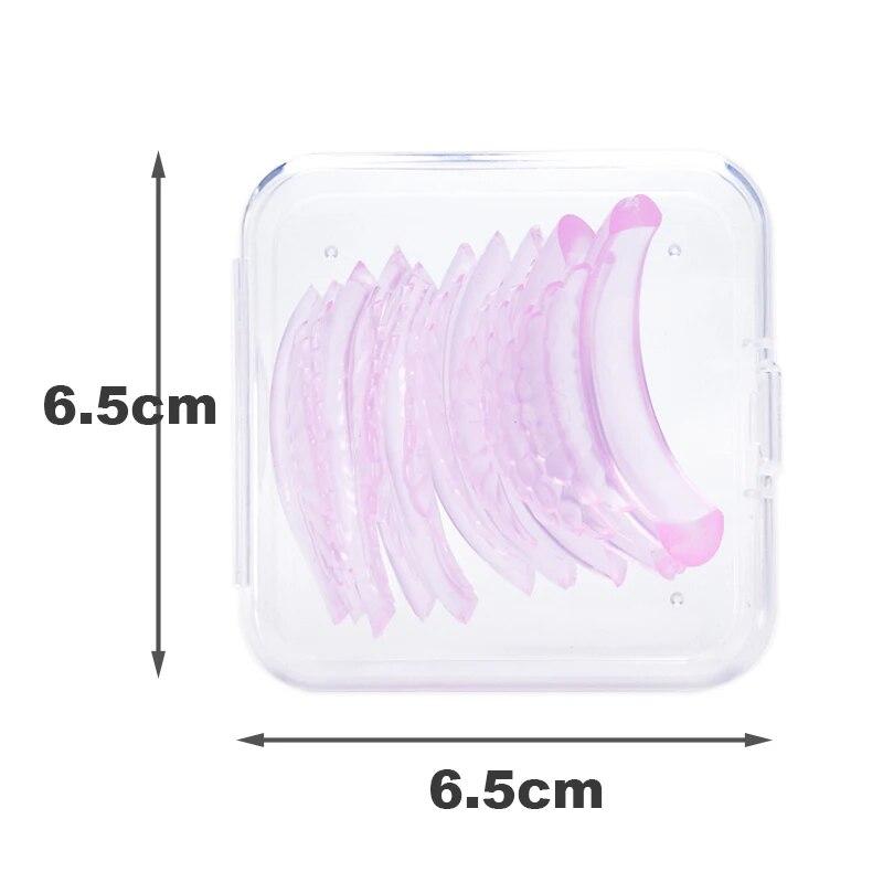 5 Pair 5 Size Lash Lift Silicone Pads Eyelash Perm 3D Curler Eye Patches  Applicator Tools Eyelashes Extension Accessories