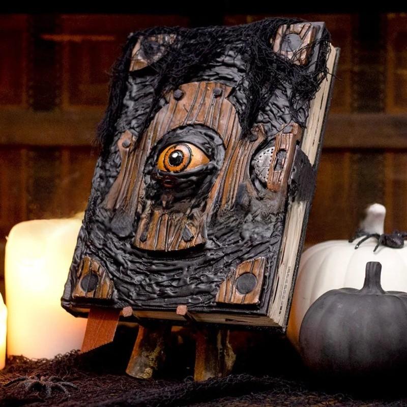 Buch der Toten Halloween Harz Dekorative Figur für Zuhause Party Geschenk