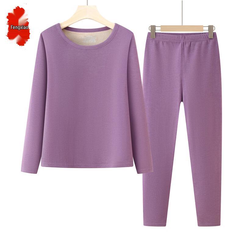 Fengxiao Women's Thickened Thermal Underwear Set