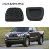 High Strength Rubber Cover for Yaris XP10 Brake Clutch Pedal Foot Pad (2Pcs)